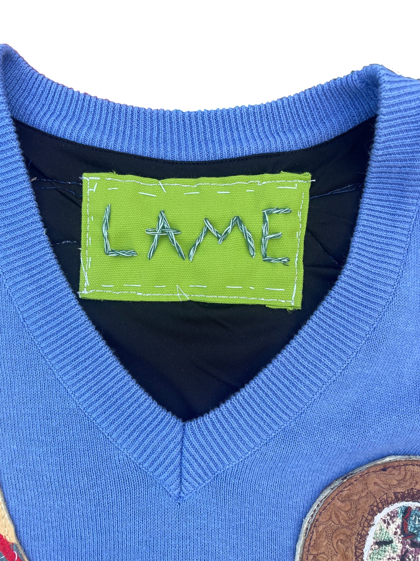 1 OF LAME: SWEATER VEST