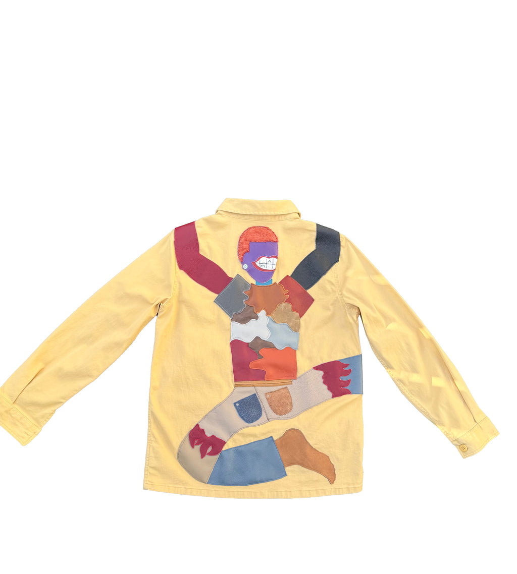 1ofLame Buttoned Long Sleeve