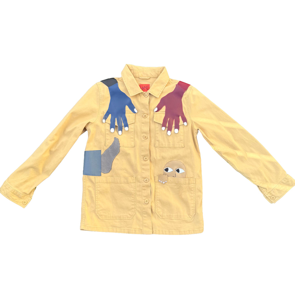 1ofLame Buttoned Long Sleeve