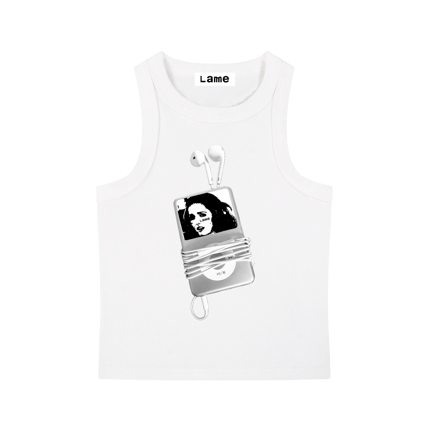 WOMENS LAME TANK TOP
