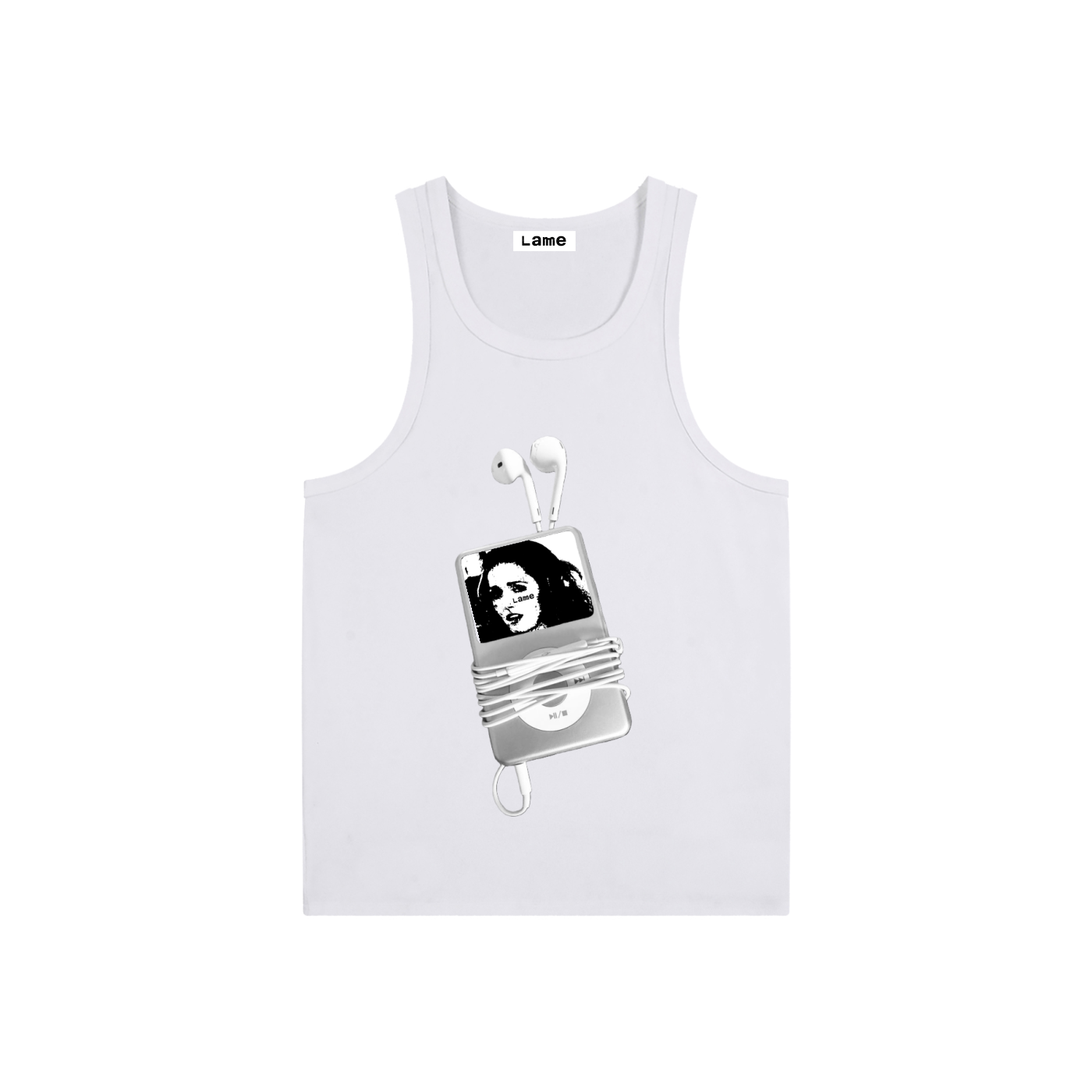 MENS LAME TANK TOP