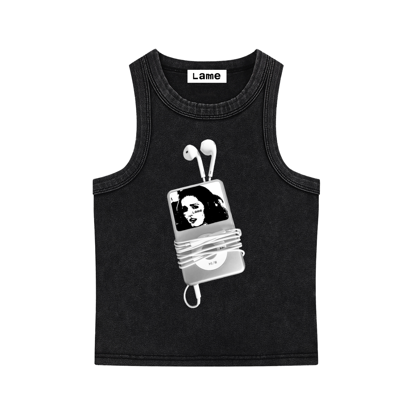 WOMENS LAME TANK TOP