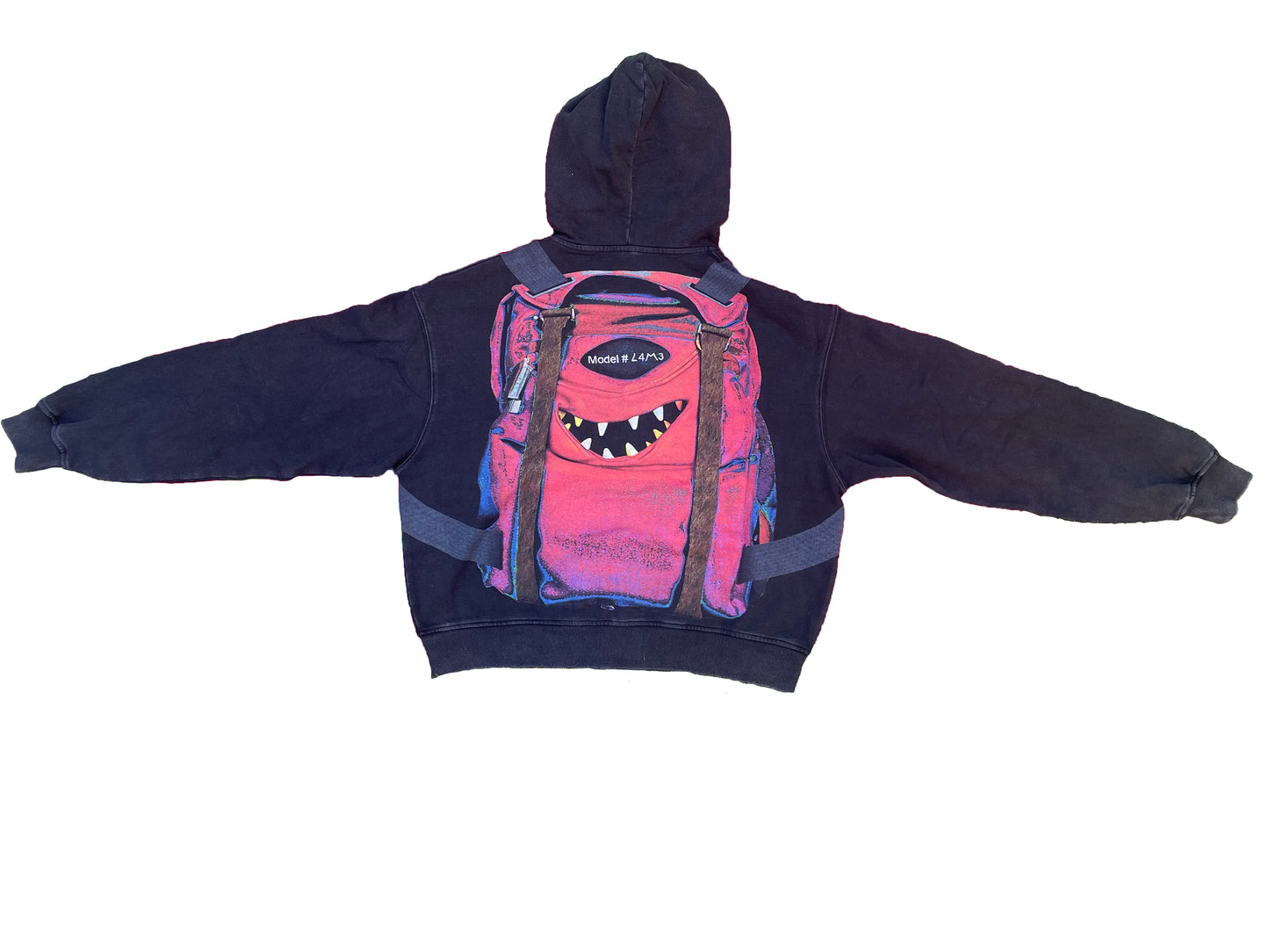 LAME LIP TATTOO ZIP UP