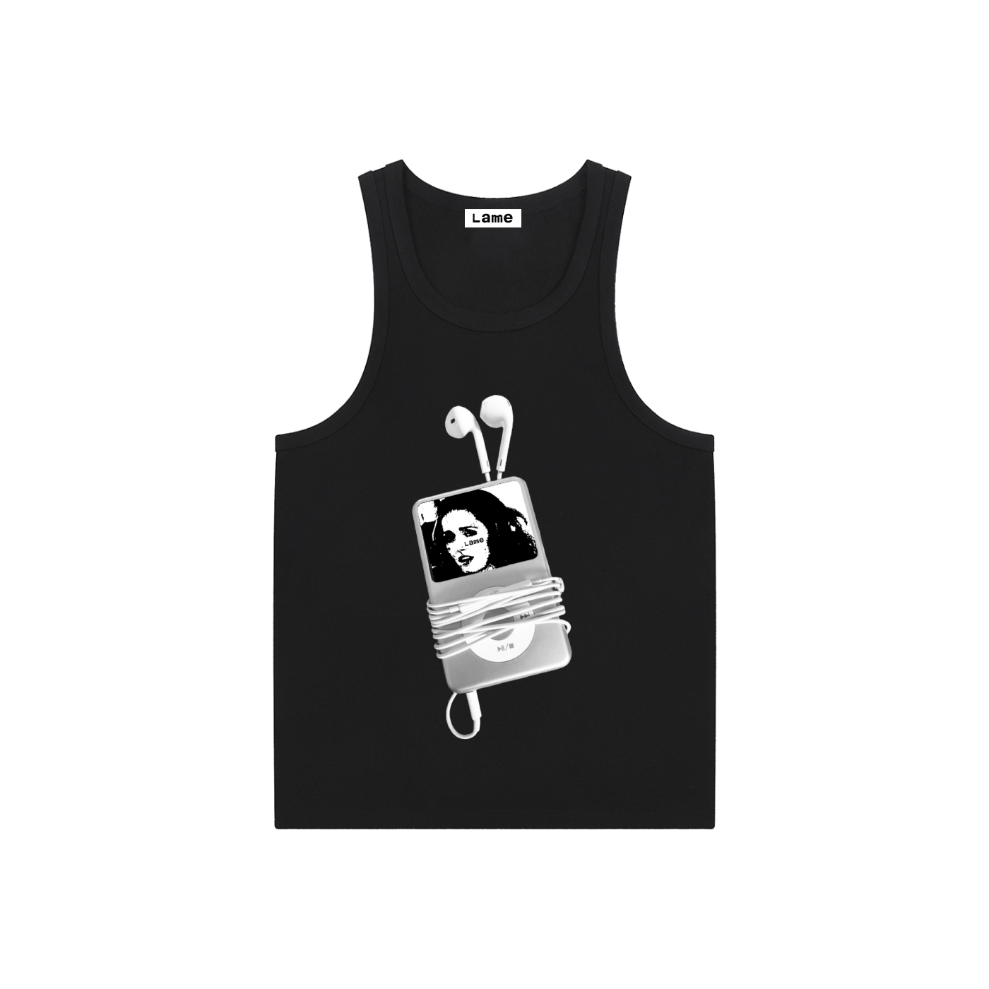 MENS LAME TANK TOP